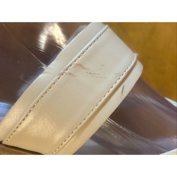 Dolce Vita Women's White Buckle Sandals Size 8 - Picture 6 of 10